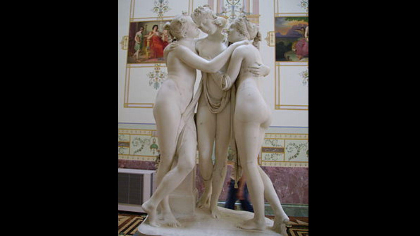 The Three Graces Statue