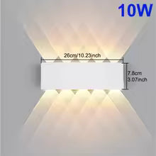 Modern Geometric LED Wall Light Decoration
