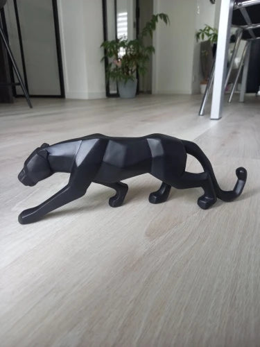 The Hunt Modern Panther Statue