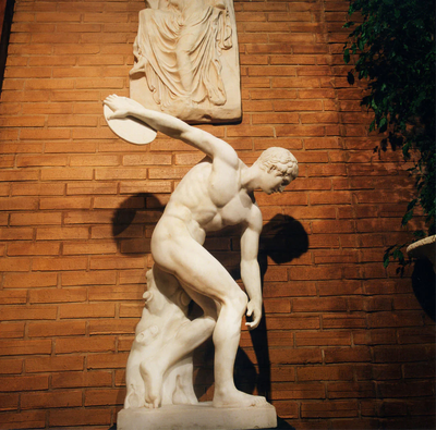 Discobolus Statue