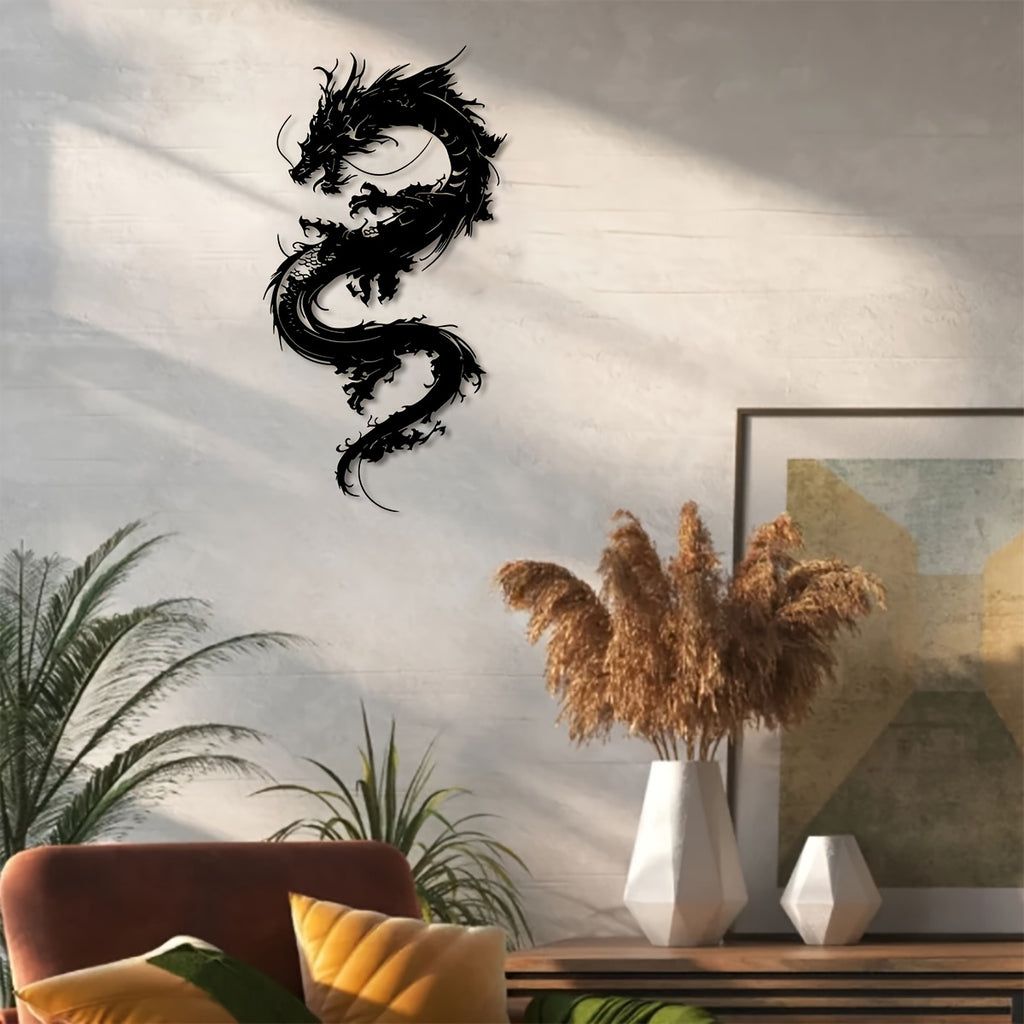 Asian Dragon Metal Wall Art