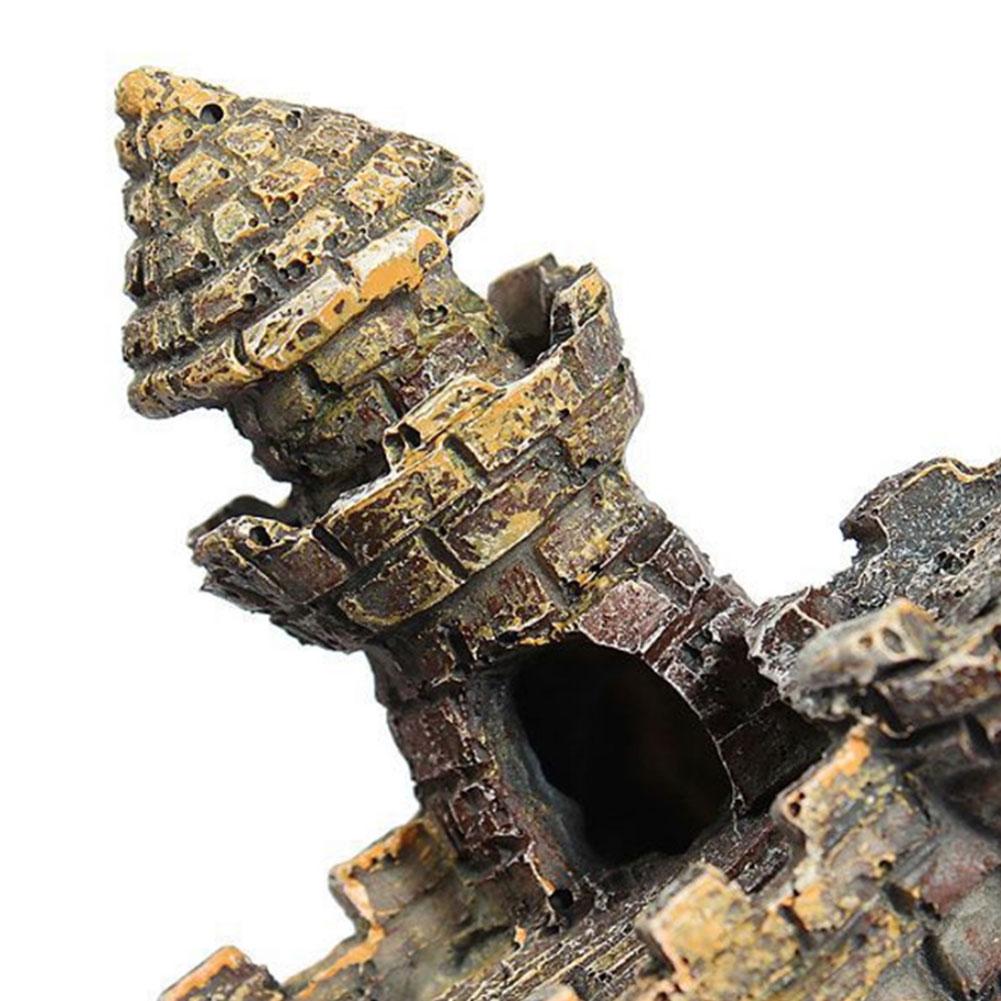 Medieval Castle Aquarium Ornament