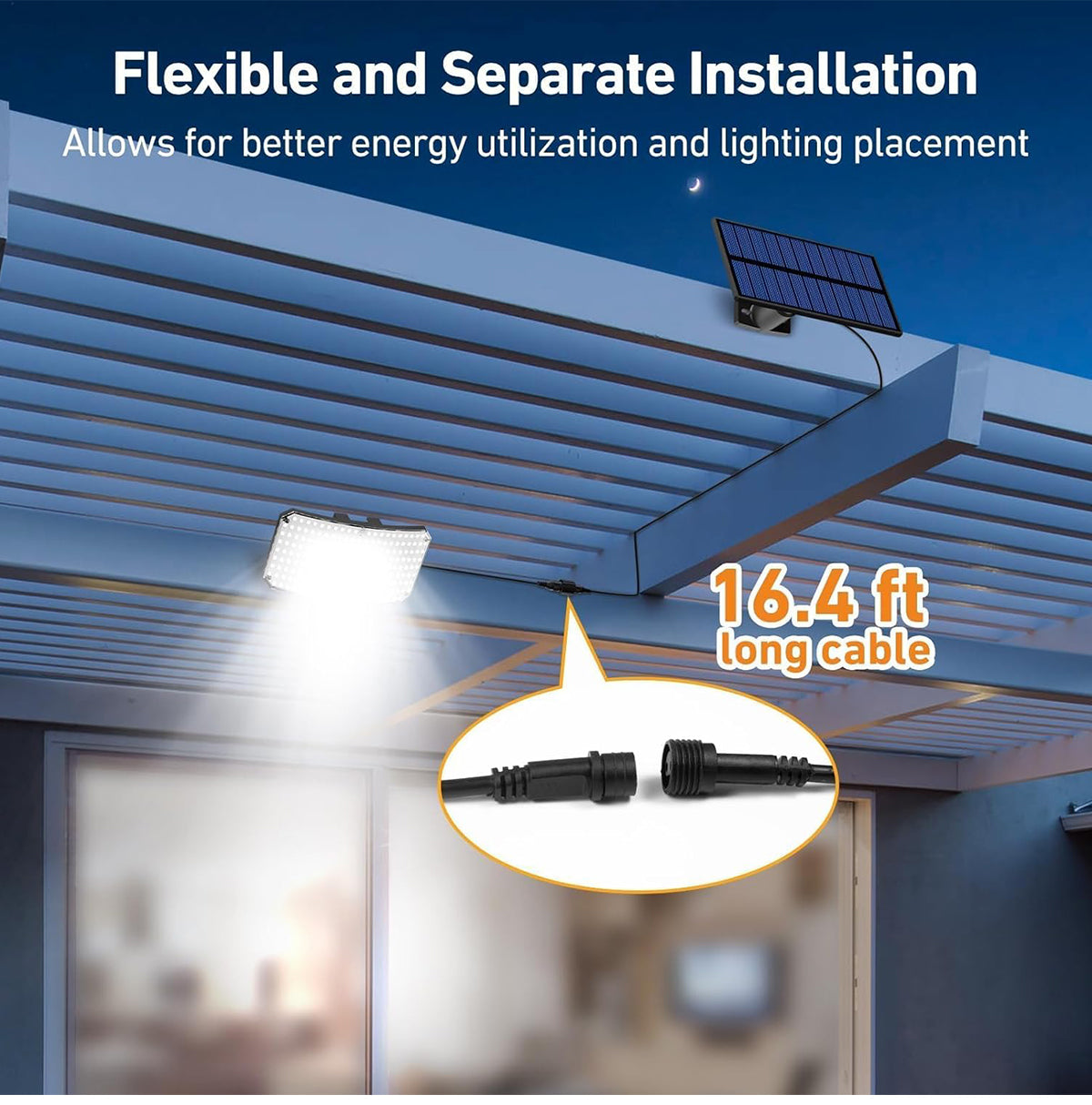 Solar 234 LED Motion Sensor Light Decoration
