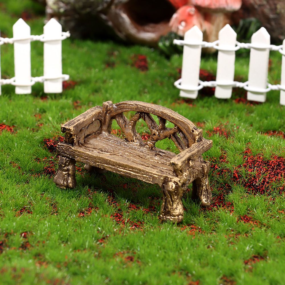 Mini Tree Stump Table & Chairs Garden Decoration Set