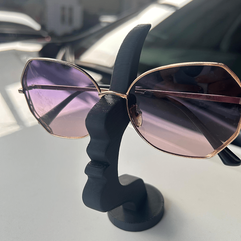 Abstract Face Glasses Holder