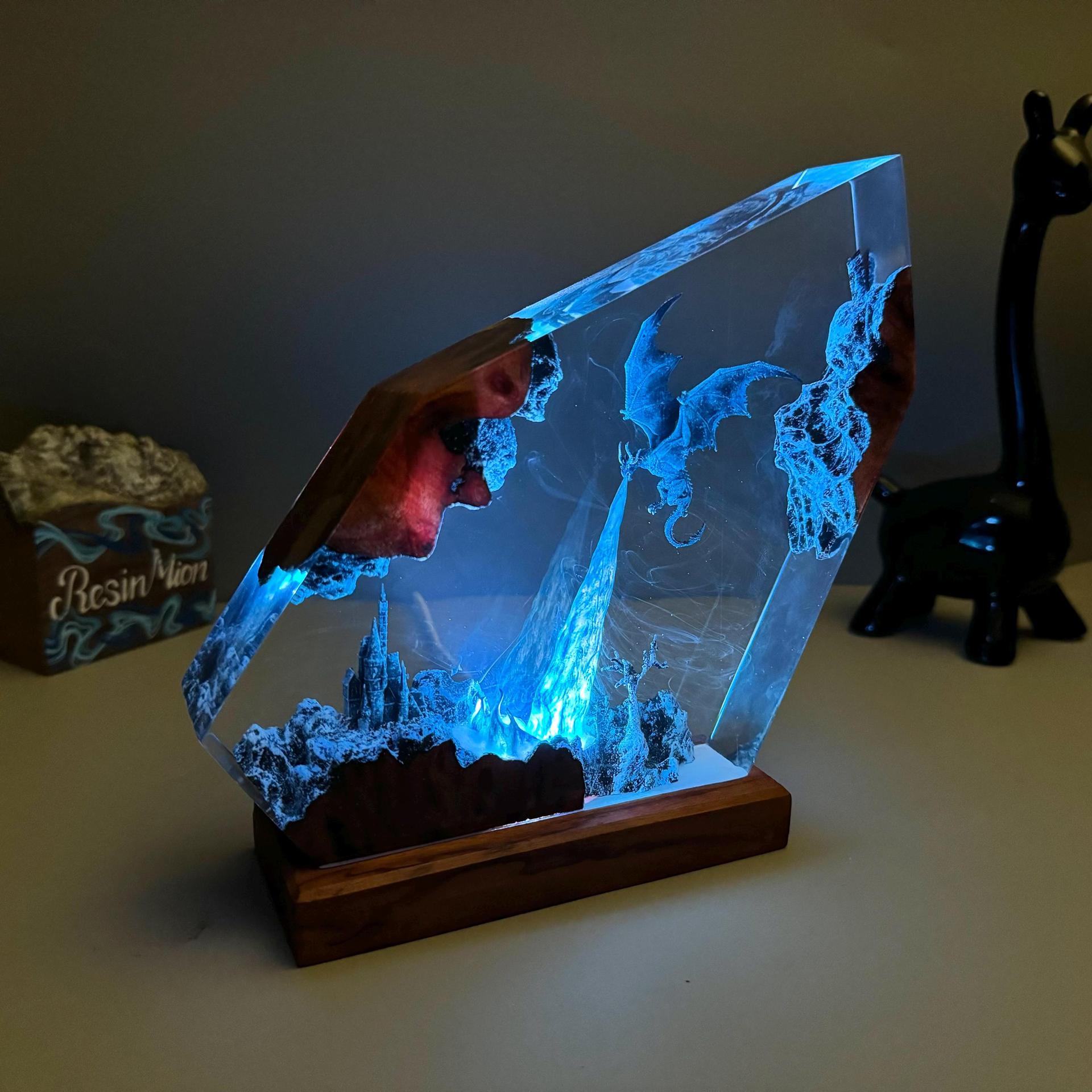 Dragon Ember Portal LED Lamp