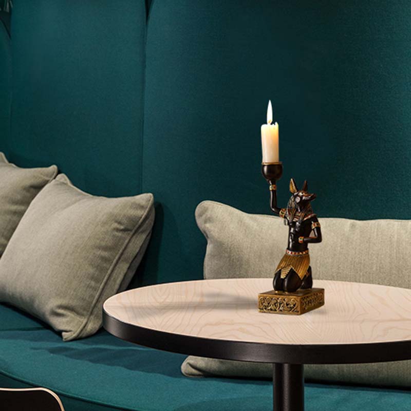 Sphynx Nephtis Anubis Candle Stick Holders
