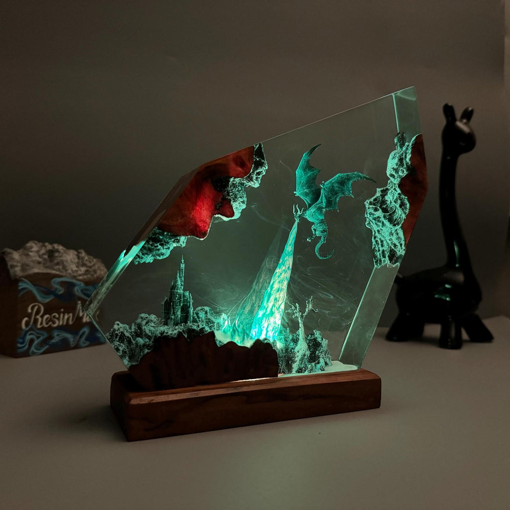 Dragon Ember Portal LED Lamp