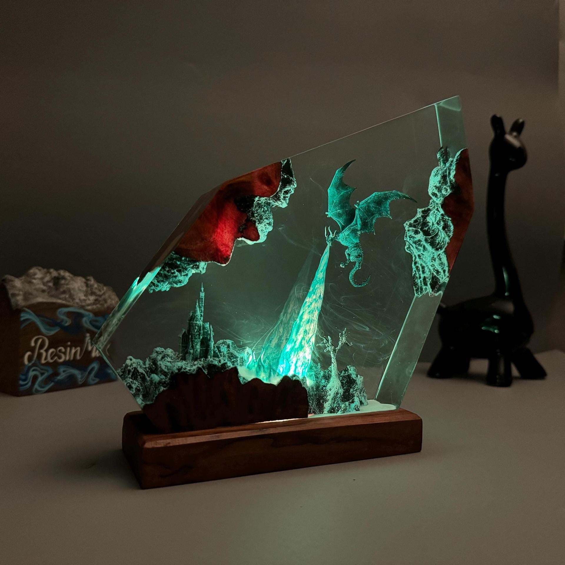 Dragon Ember Portal LED Lamp