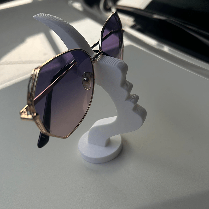 Abstract Face Glasses Holder