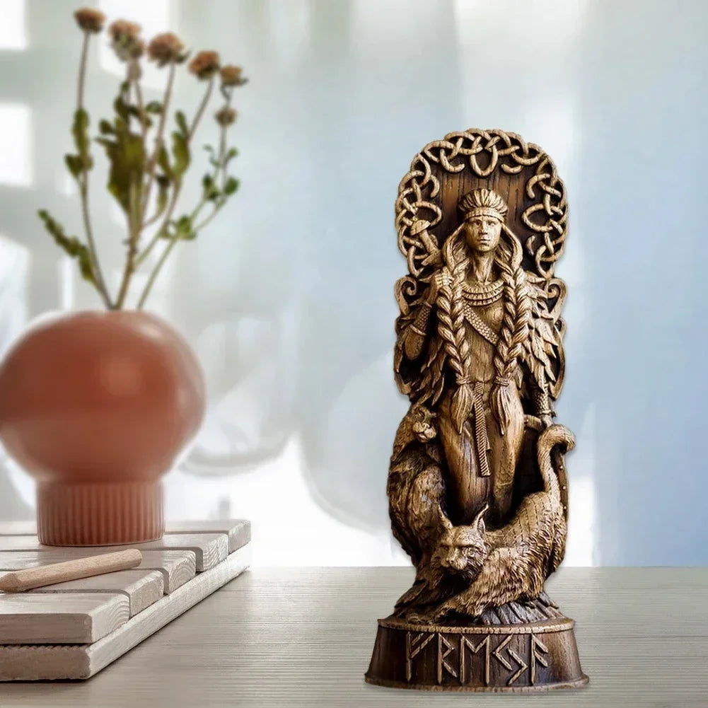 Ancient Nordic Freyja Sculpture