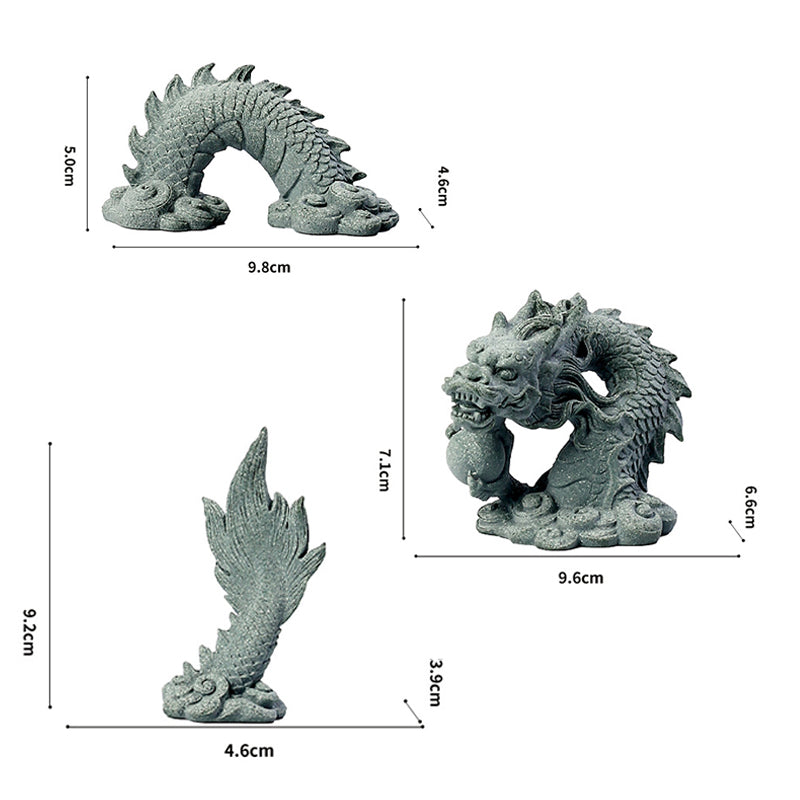 Adjustable Chinese Dragon Aquarium Ornament