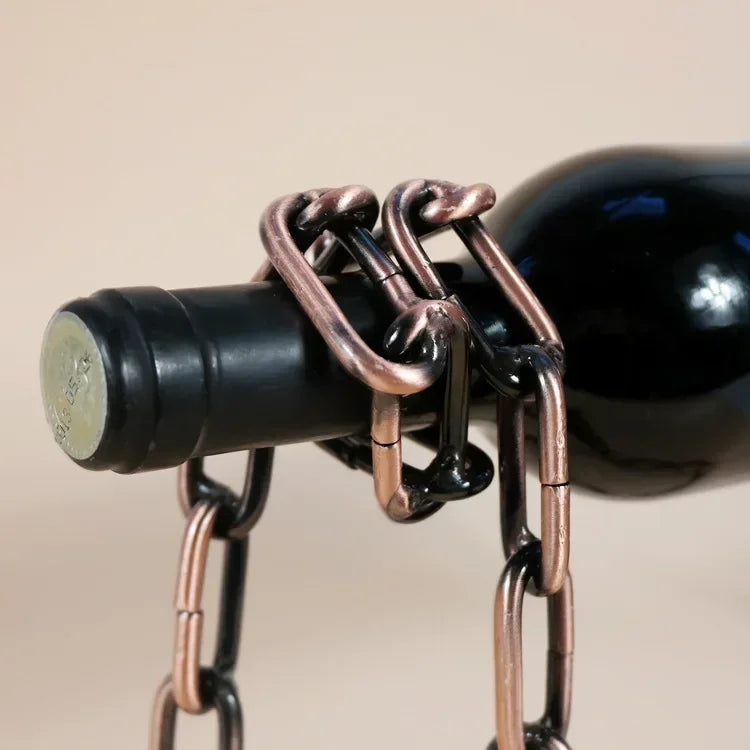 Magical Suspension Chain Wine Rack