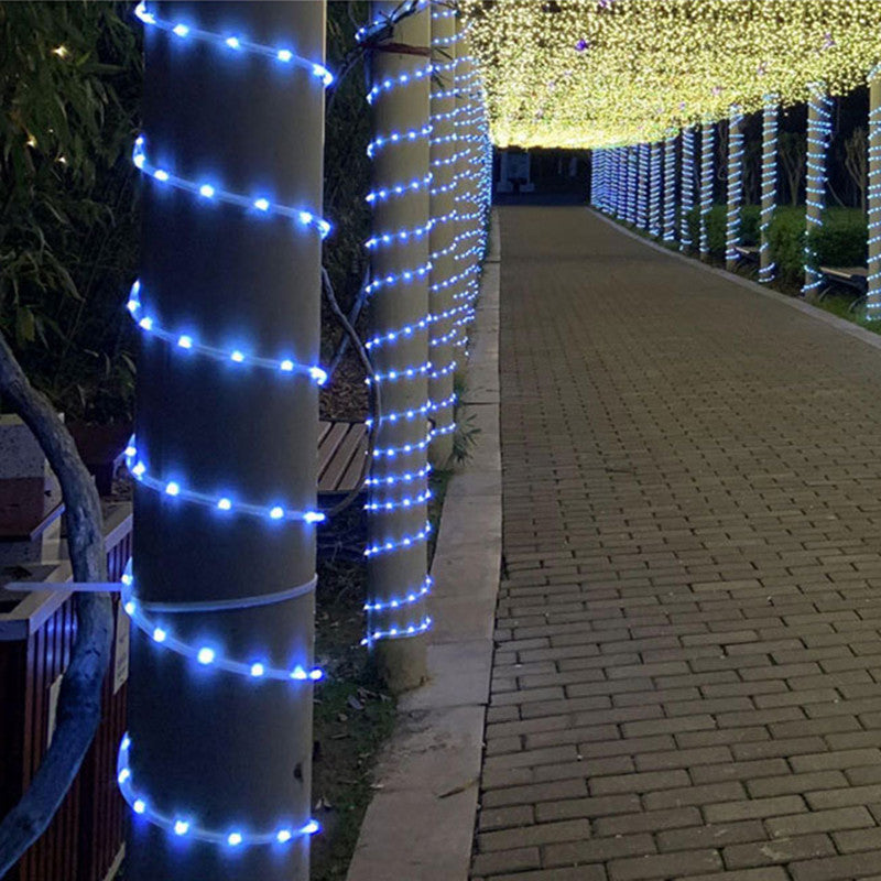 Solar LED Rope Light Decoration 7.5M