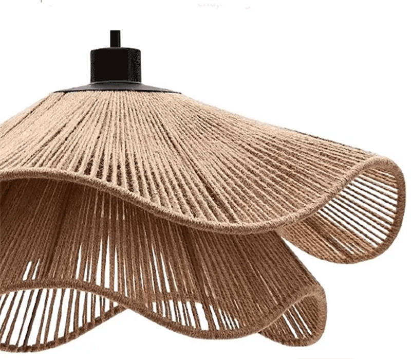 Nordic Petal Fabric LED Pendant Light