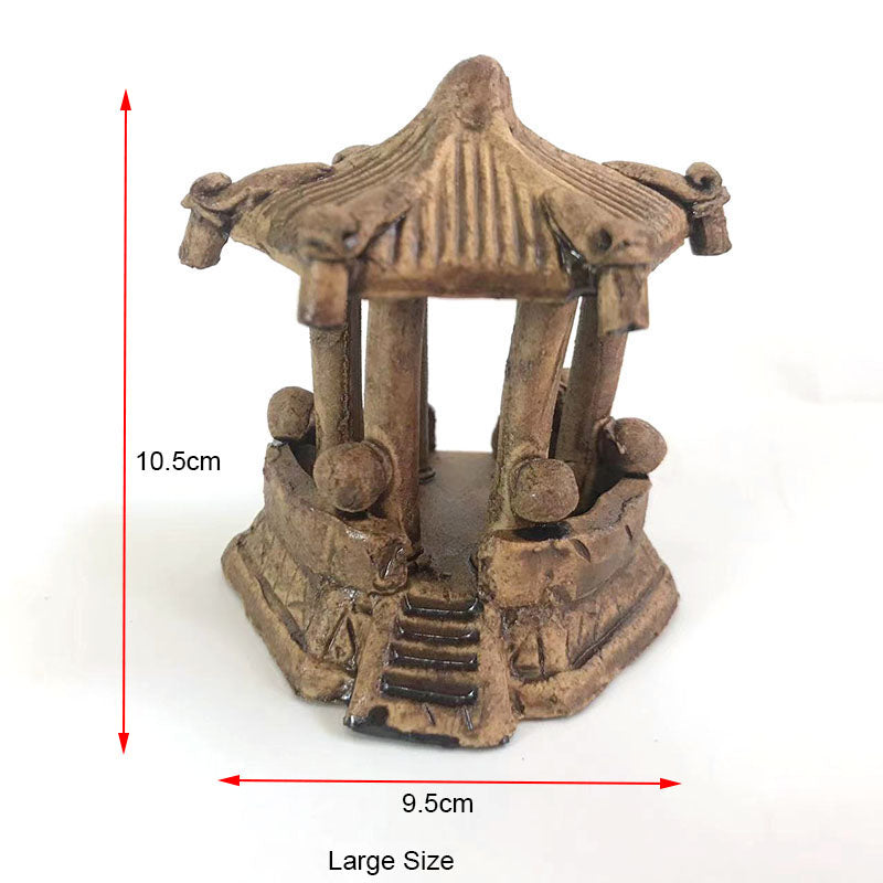 Zen Pavilion Aquarium Ornament