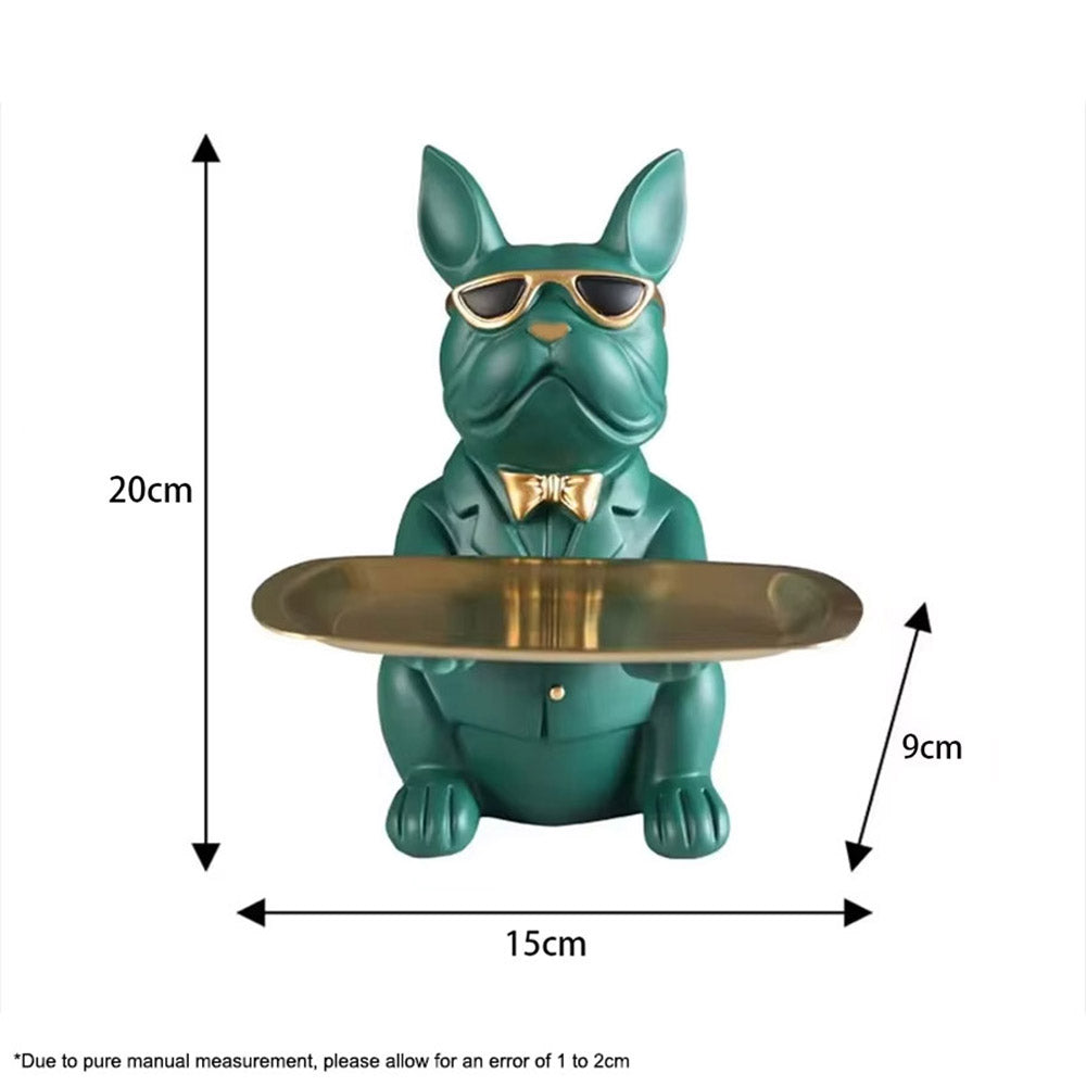 Standing Bulldog Tray
