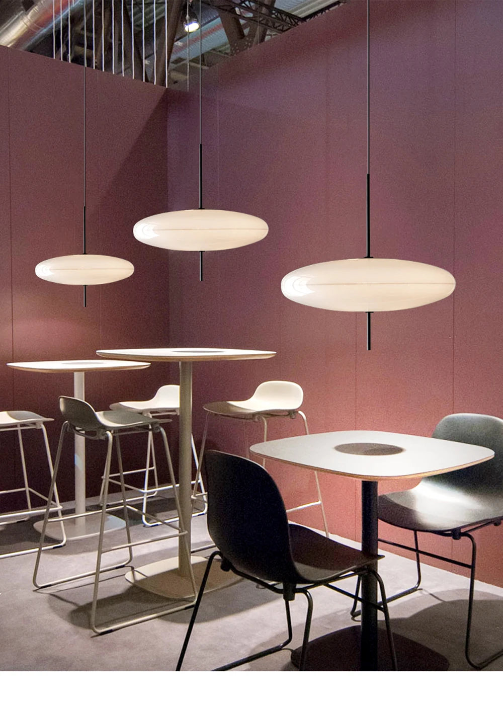 Nordic Halo LED Pendant Light