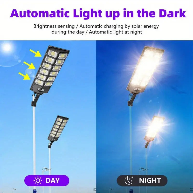 Solar 504 LED Street Light Decoration