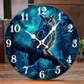 Mystical Forest Owl Wall Clock