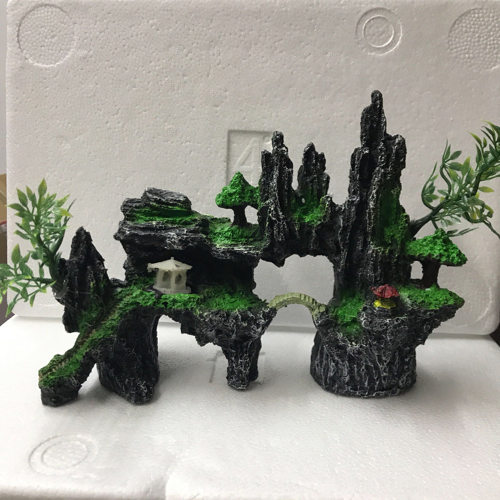 Rock Arch Landscape Aquarium Ornament