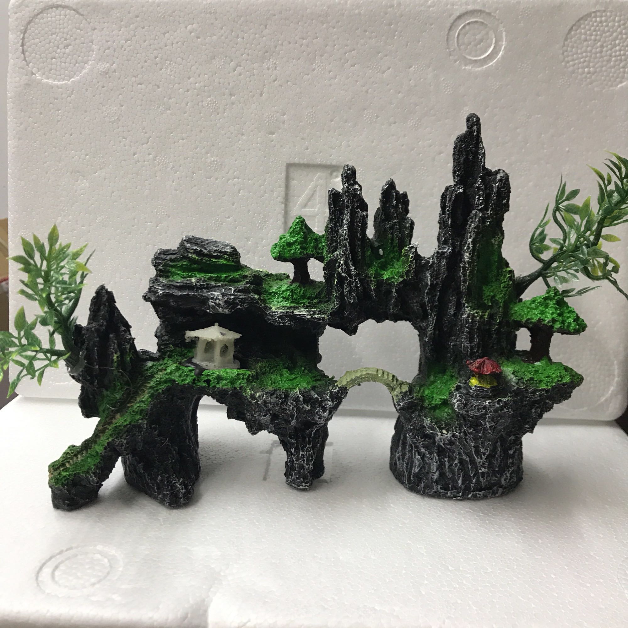 Rock Arch Landscape Aquarium Ornament