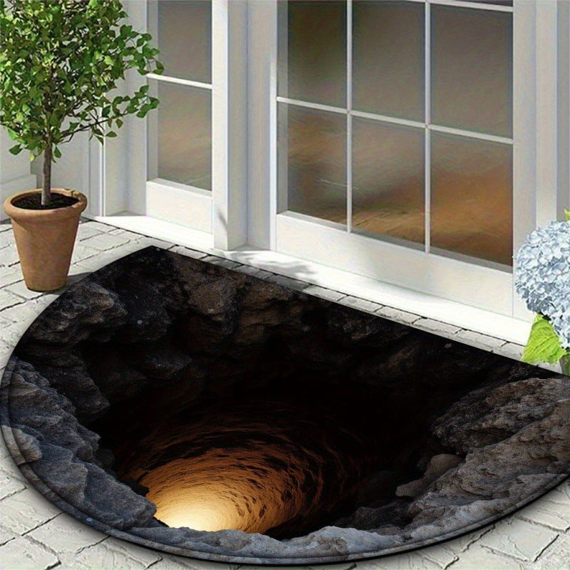 Endless Abyss 3D Optical Effect Rug