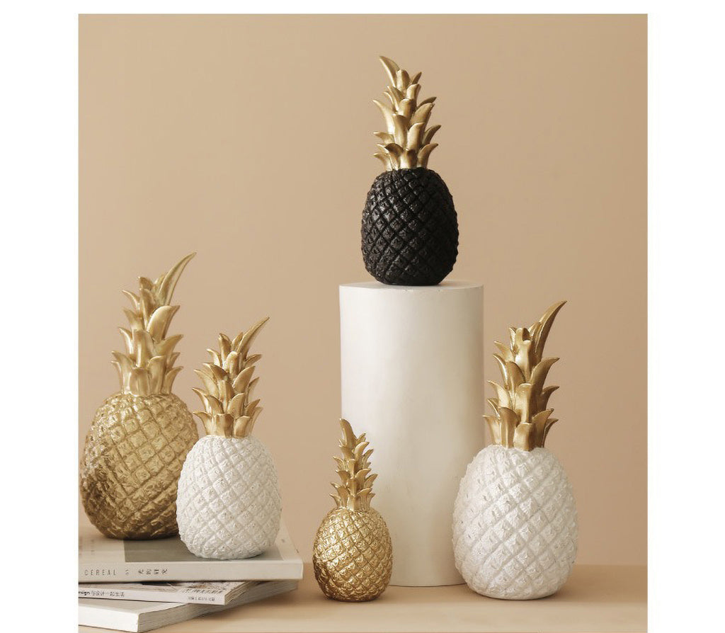 Modern Nordic Pineapple Sculpture