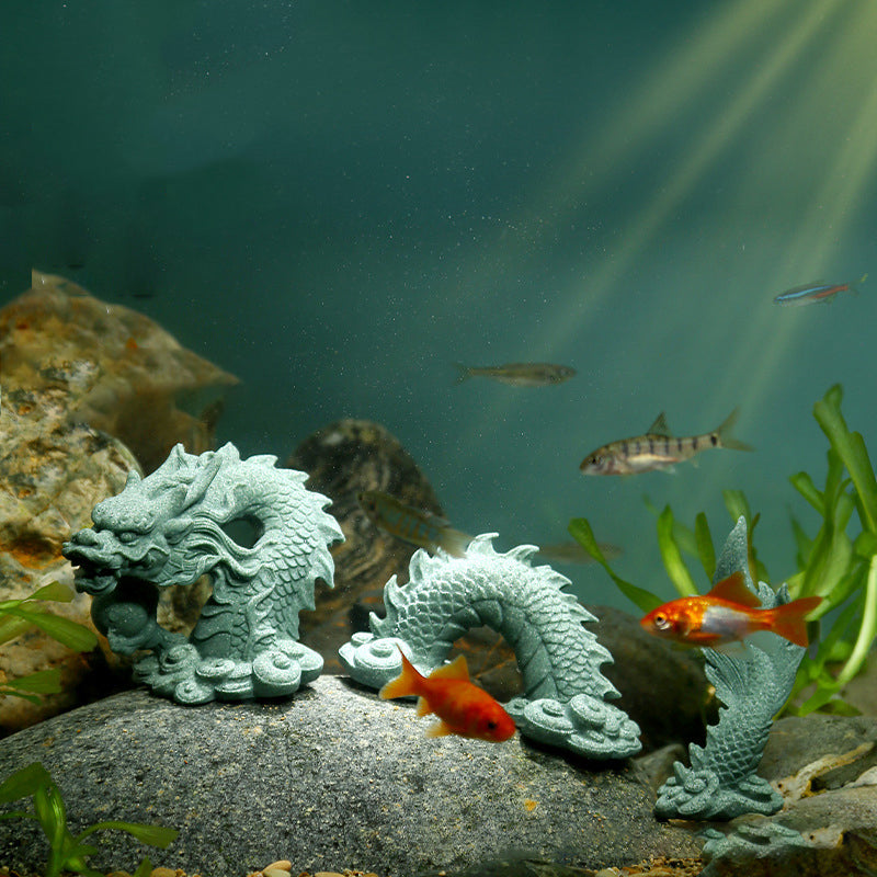 Adjustable Chinese Dragon Aquarium Ornament