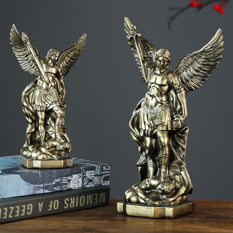 Archangel Michael Victory Statue