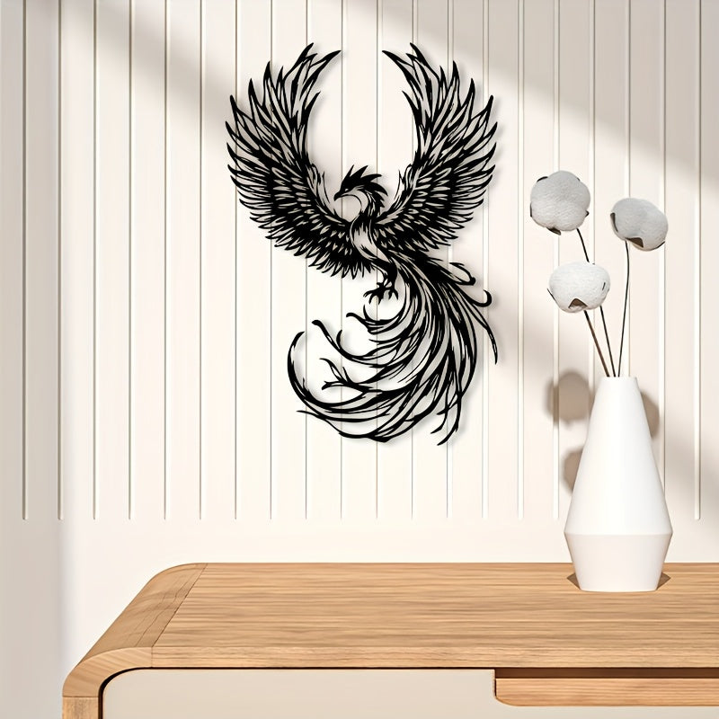 Phoenix Wings Metal Wall Art