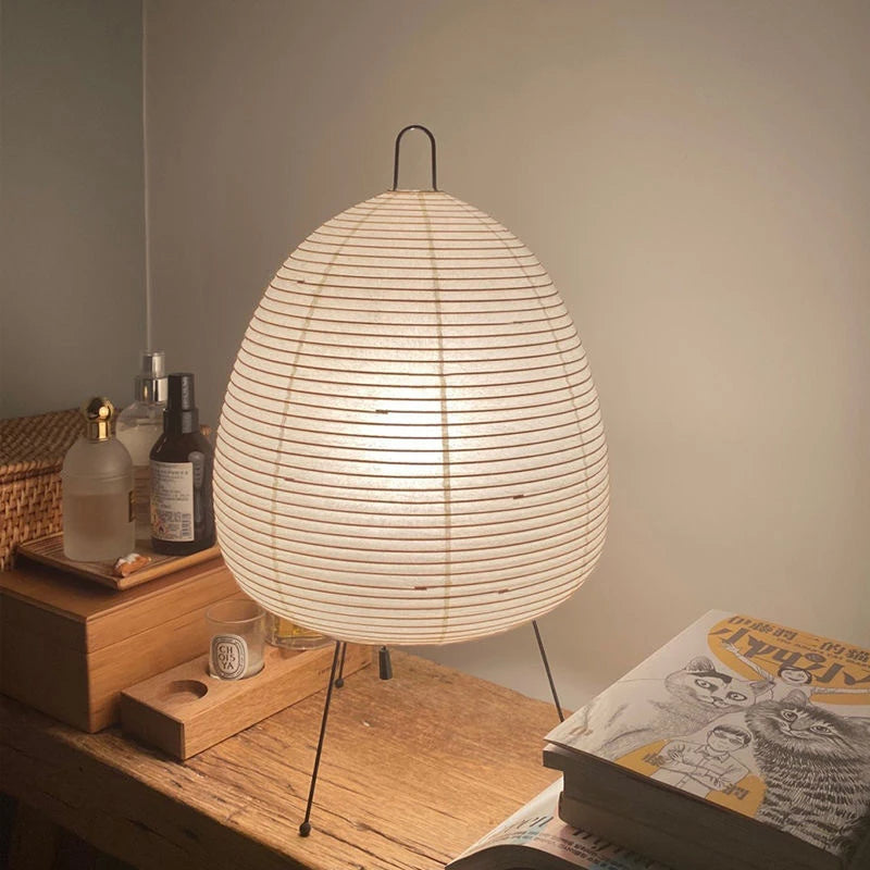 Wabi Sabi Nordic Rice Paper Lamp