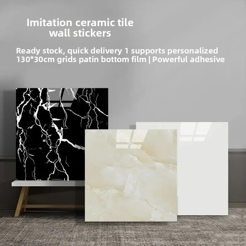 Marble Tile Self-Adhesive Wall Sticker