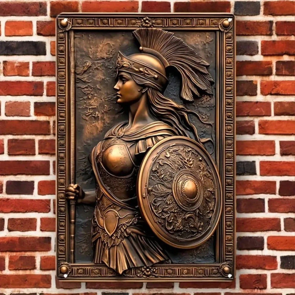 Athena Goddess Relief Wall Art