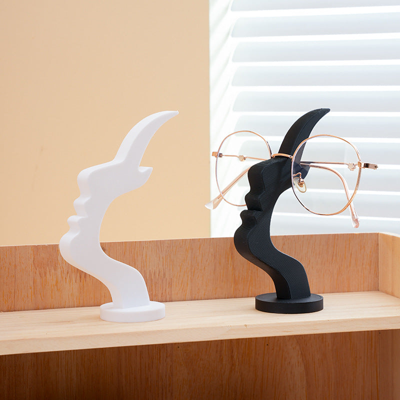 Abstract Face Glasses Holder