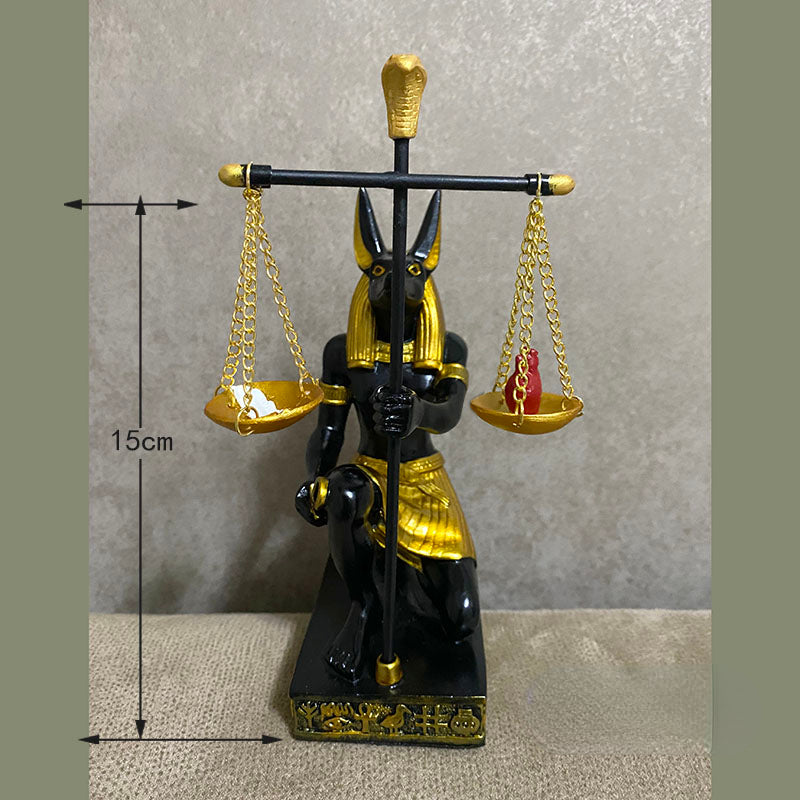 Weighing Of The Heart Anubis Statue