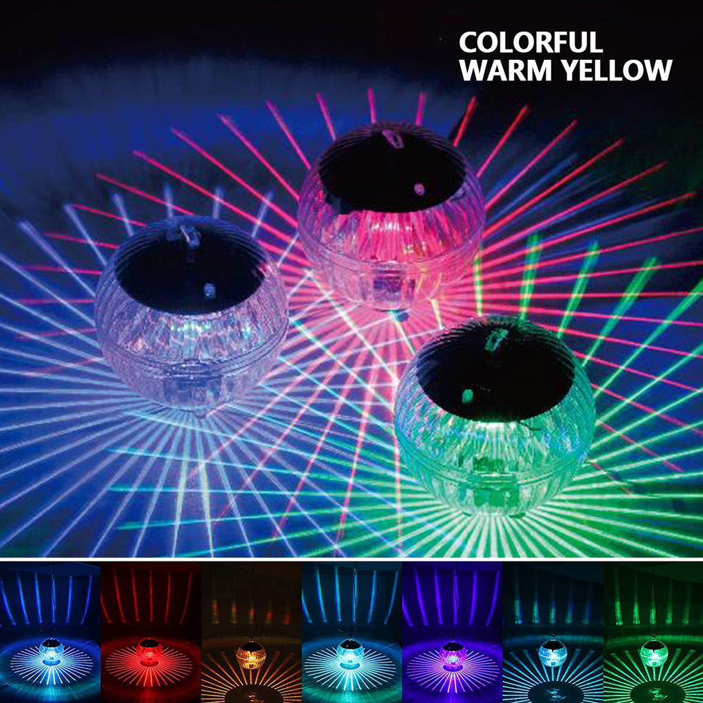 Solar Crackle Glass Ball Garden Light Decoration