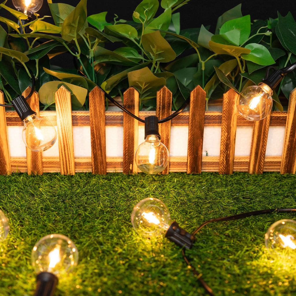 Solar Outdoor String Bulb Lights Decoration