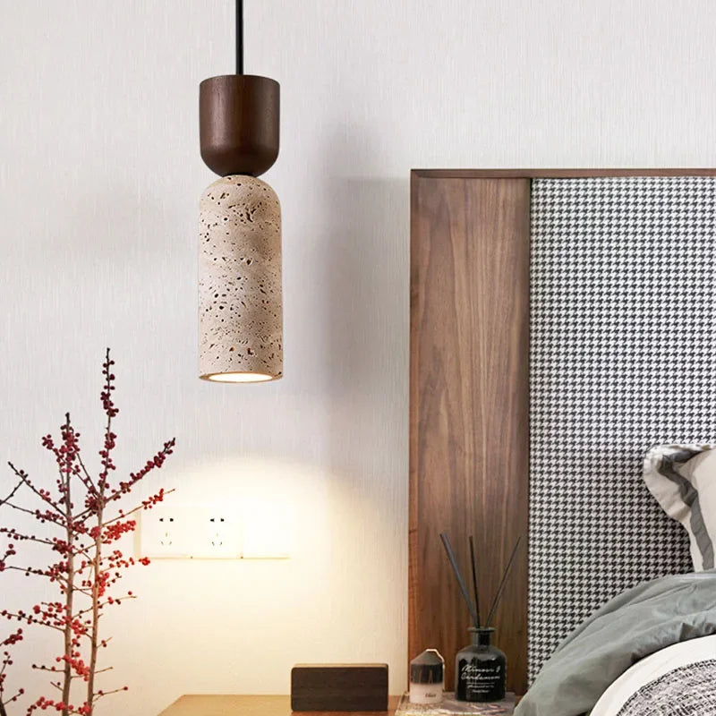 Nordic Travertine Drop LED Pendant Light