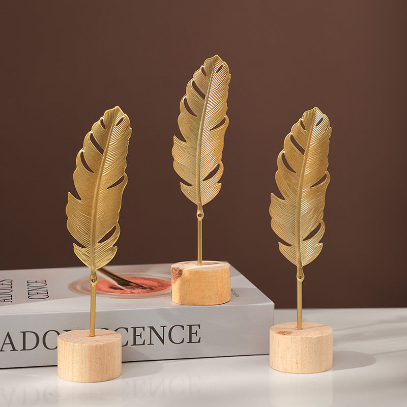 Nordic Feather Sculpture