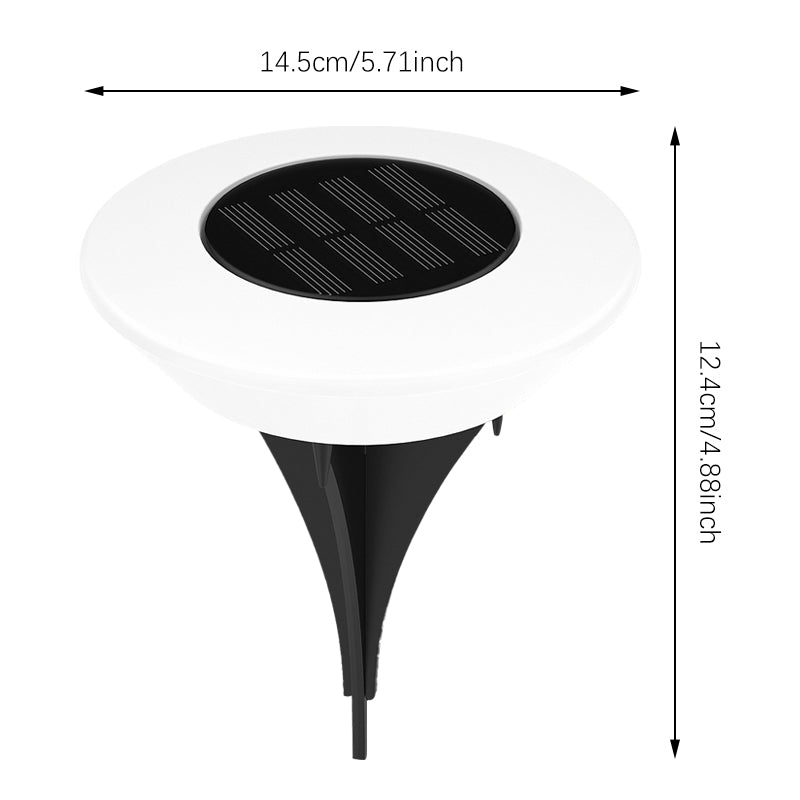 Solar Ground Ring Light Decoration
