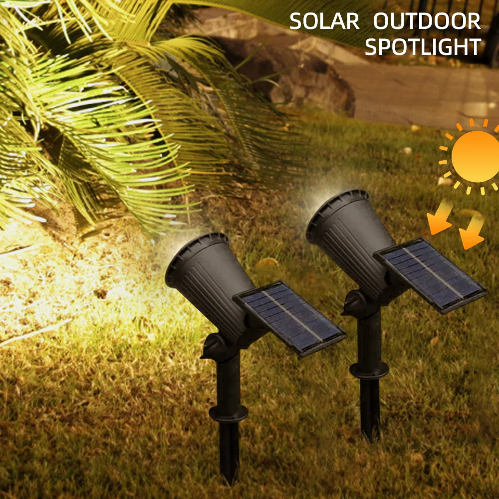 Solar LED Garden Spotlight Decoration