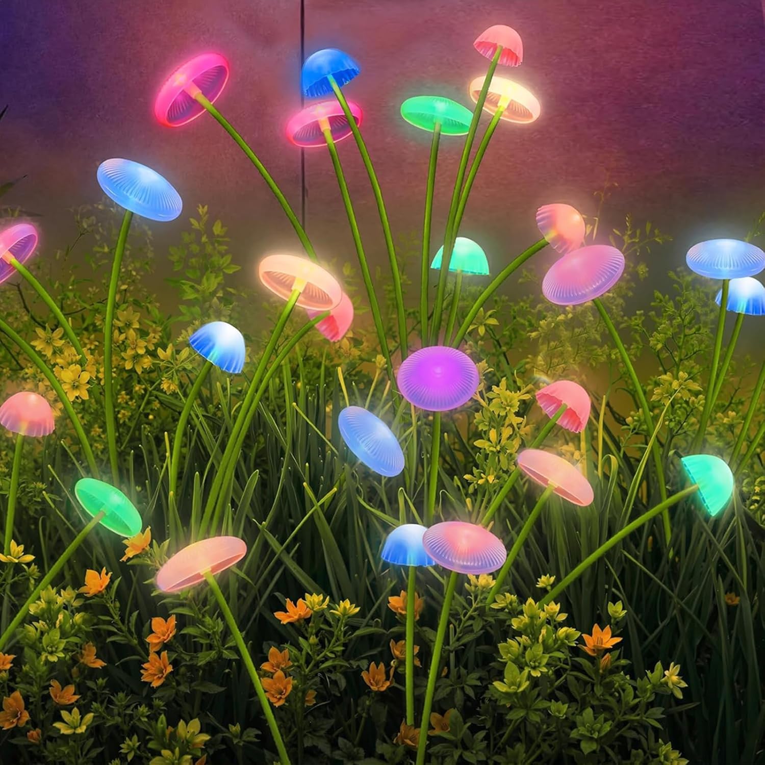Jellyfish LED Garden Lights Bouquet Decoration