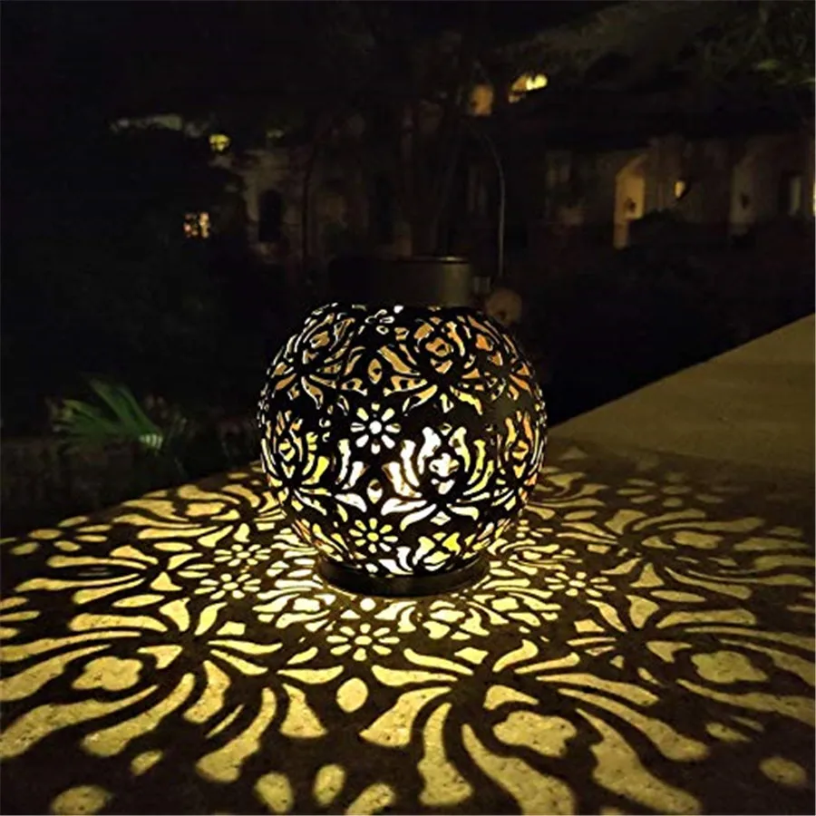 Solar Pattern Lantern Garden Light Decoration