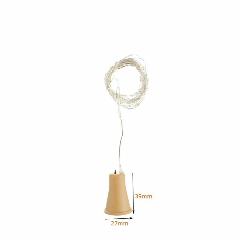 Bottle Cork Fairy String Lights Decoration