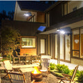 Solar Security Design Wall Light Decoration