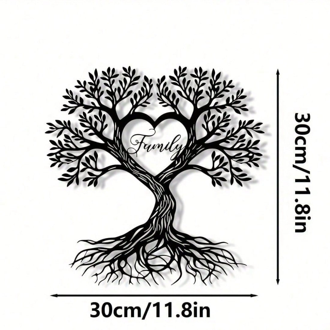 Family Tree of Life Metal Wall Art