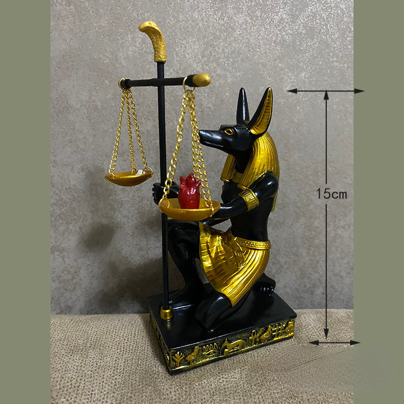 Weighing Of The Heart Anubis Statue