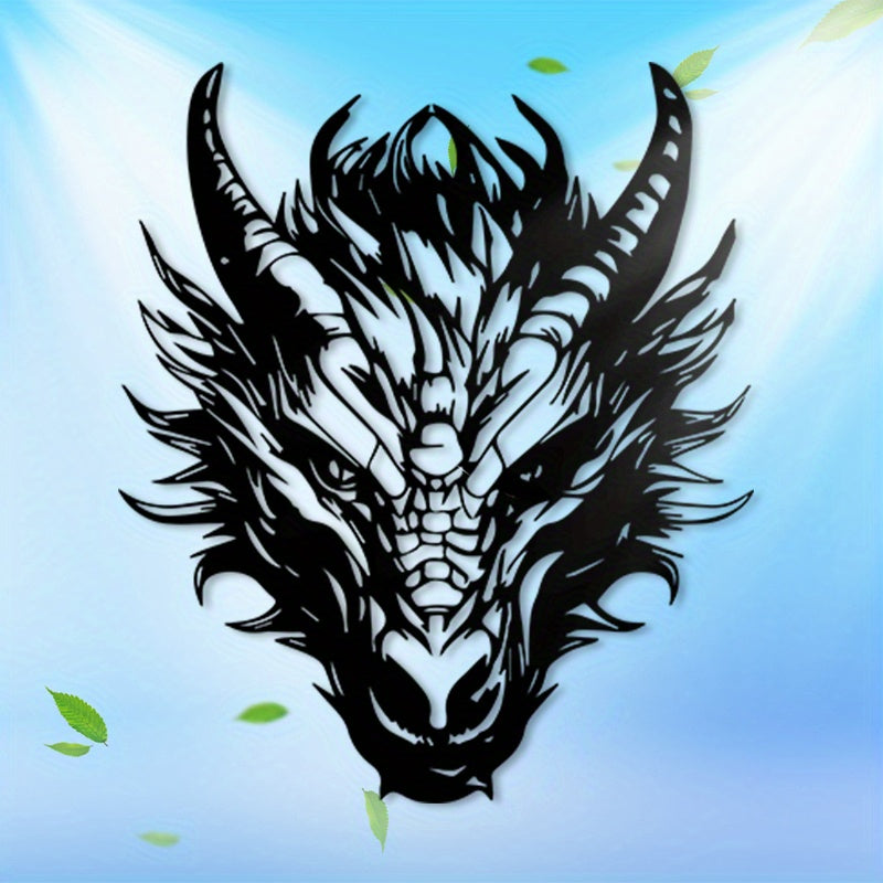 Dragon Head Metal Wall Art