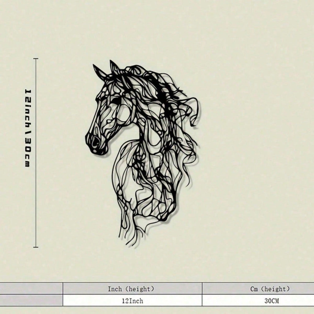Gypsy Spirit Horse Metal Wall Art